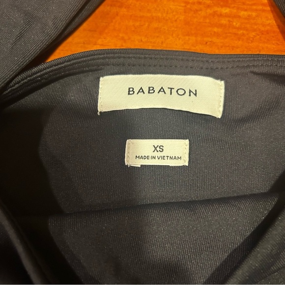 Aritzia Babaton women’s contour square neck bodysuit size XS. Black - Picture 5 of 12